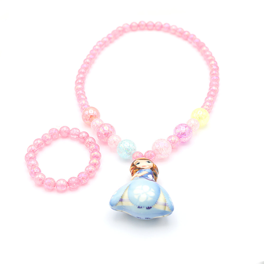 Girls Mala Blue - A, Kids, Jewellery Sets, Chase Value, Chase Value