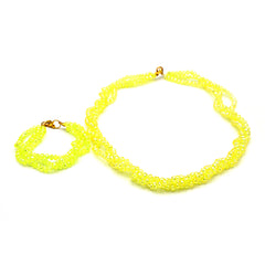 Girls Mala Yellow - A, Kids, Jewellery Sets, Chase Value, Chase Value