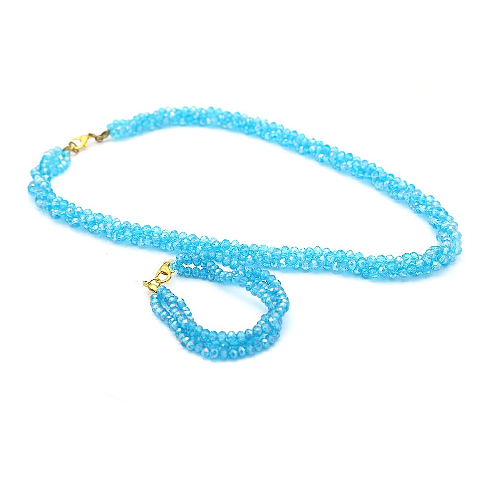 Girls Mala Blue - A, Kids, Jewellery Sets, Chase Value, Chase Value