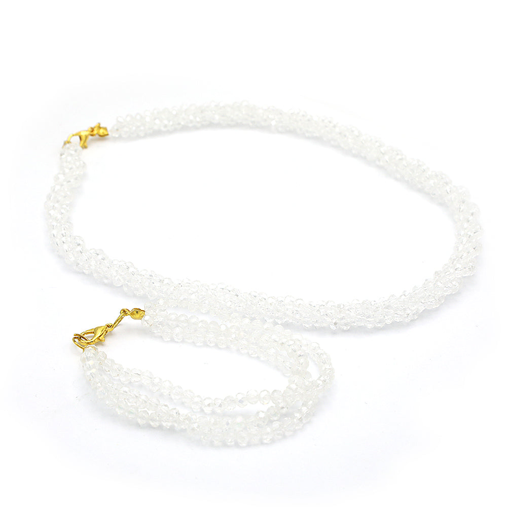Girls Mala White - A, Kids, Jewellery Sets, Chase Value, Chase Value