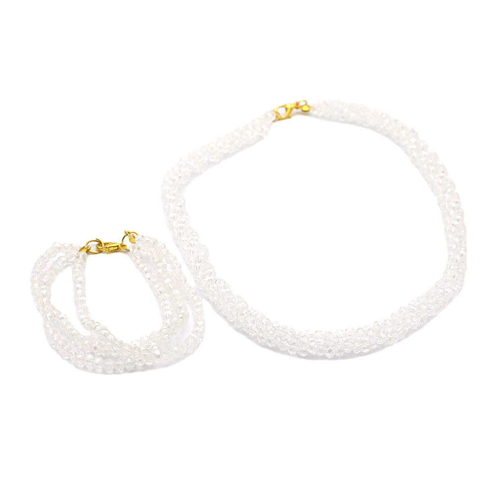 Girls Mala White - A, Kids, Jewellery Sets, Chase Value, Chase Value