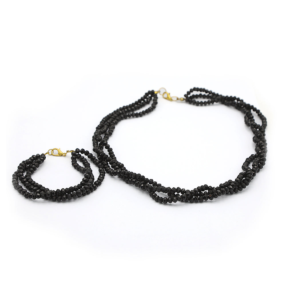 Girls Mala Black - A, Kids, Jewellery Sets, Chase Value, Chase Value