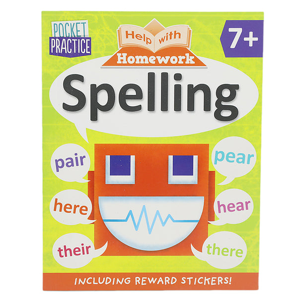 Pocket Practice Spelling, Kids, Kids Educational Books, 3 to 6 Years, Chase Value