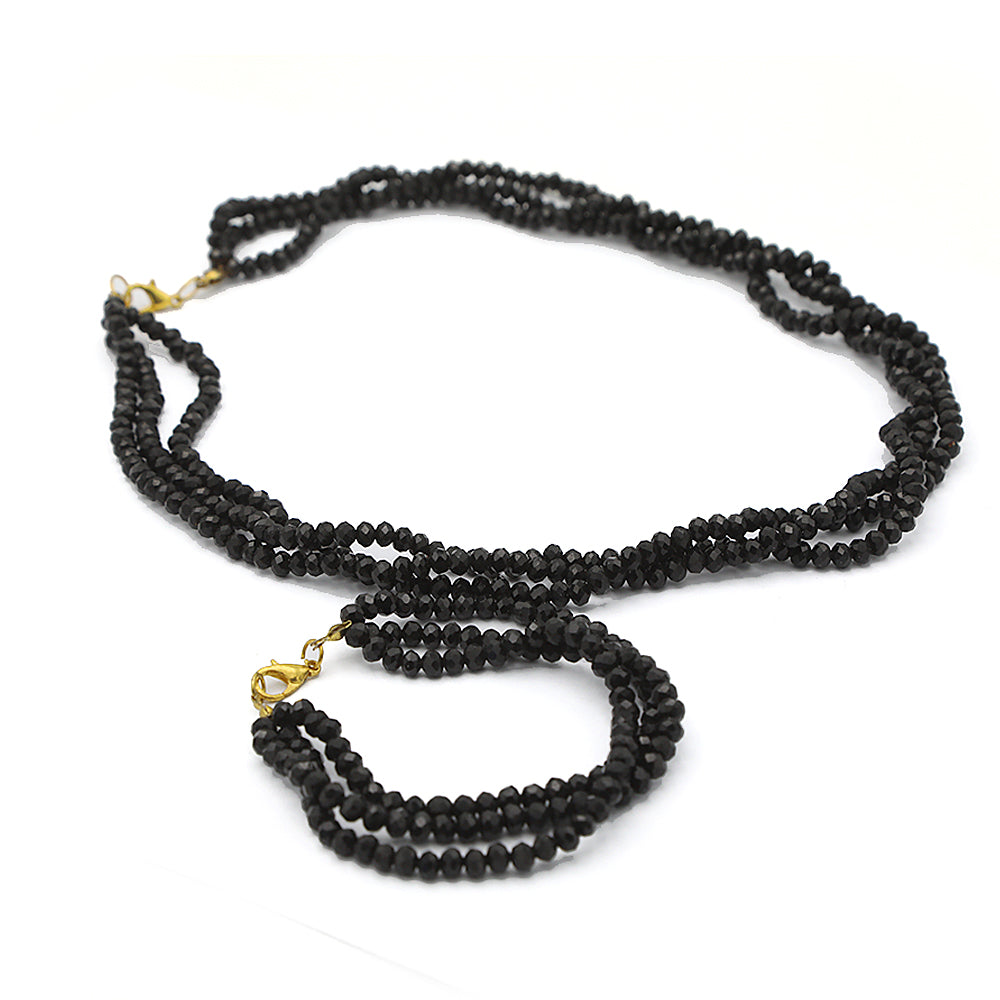 Girls Mala Black - A, Kids, Jewellery Sets, Chase Value, Chase Value