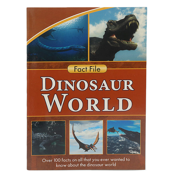 General Knowledge Fact File Dinosaur World, Kids, Kids Educational Books, 6 to 9 Years, Chase Value