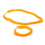 Girls Mala Orange - A, Kids, Jewellery Sets, Chase Value, Chase Value