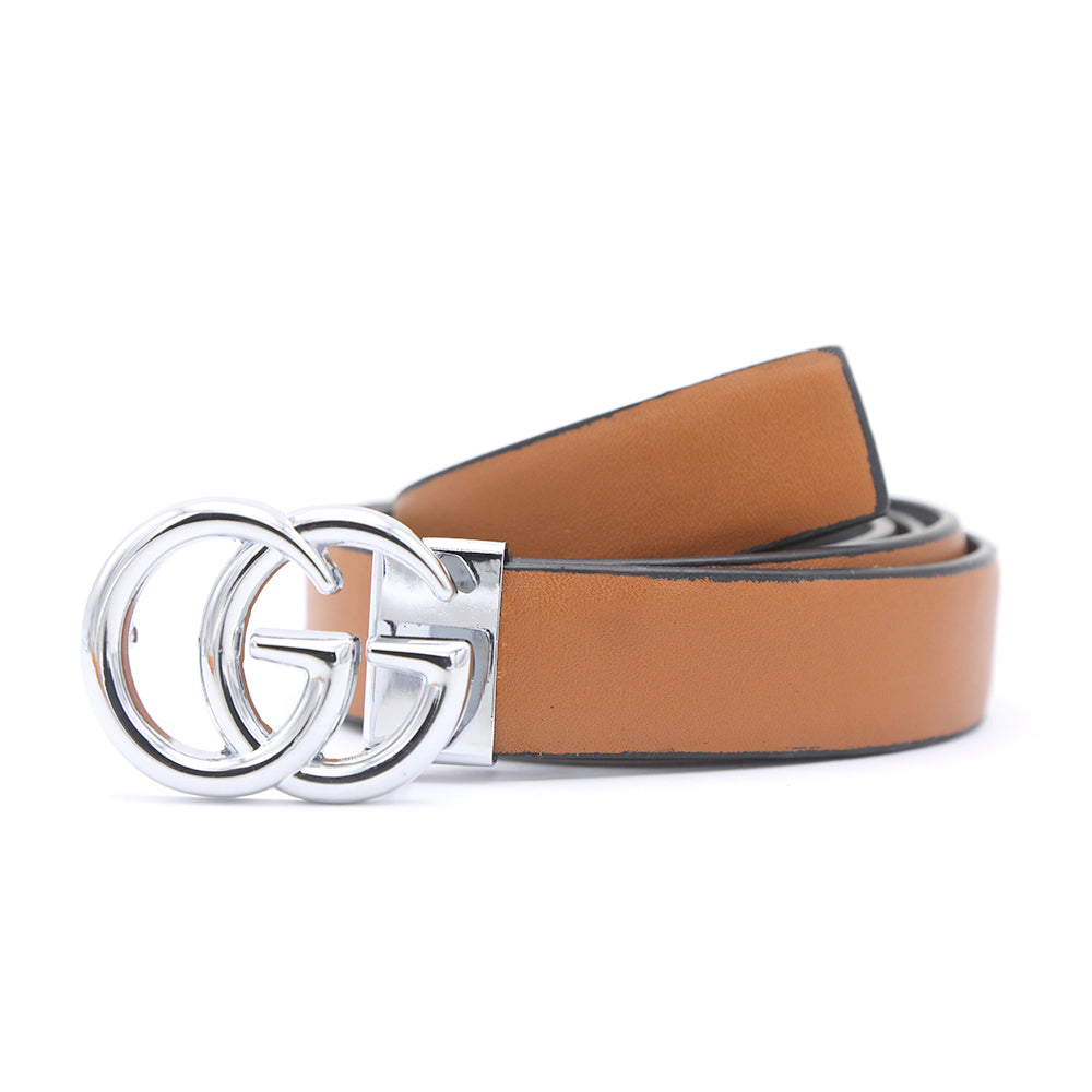 Women's Belt - Light Brown, Women, Belts, Chase Value, Chase Value