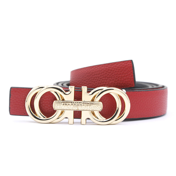 Women's Belt - Red, Women, Belts, Chase Value, Chase Value
