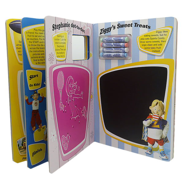 Lazy Town Chalk Board Book, Kids, Kids Educational Books, 6 to 9 Years, Chase Value