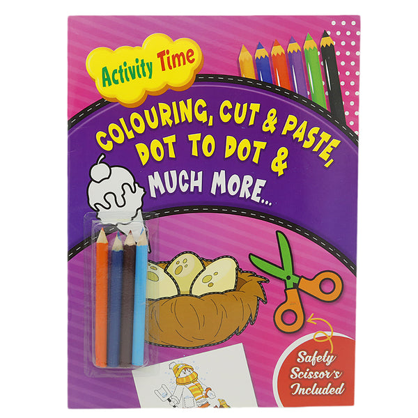 Activity Time Dot to Dot Purple, Kids, Kids Educational Books, 9 to 12 Years, Chase Value