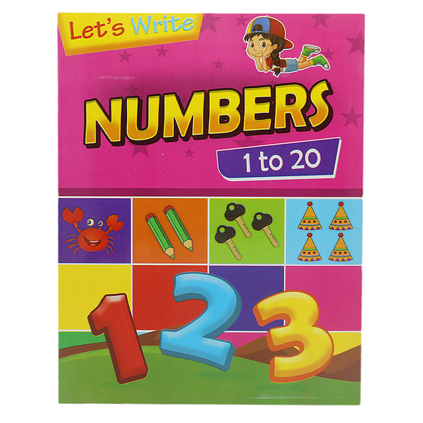 Let's Write - Numbers, Kids, Kids Educational Books, 3 to 6 Years, Chase Value