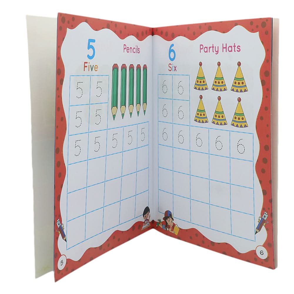 Let's Write - Numbers, Kids, Kids Educational Books, 3 to 6 Years, Chase Value