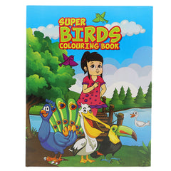 Super Copy Colouring Birds, Kids, Kids Colouring Books, 3 to 6 Years, Chase Value