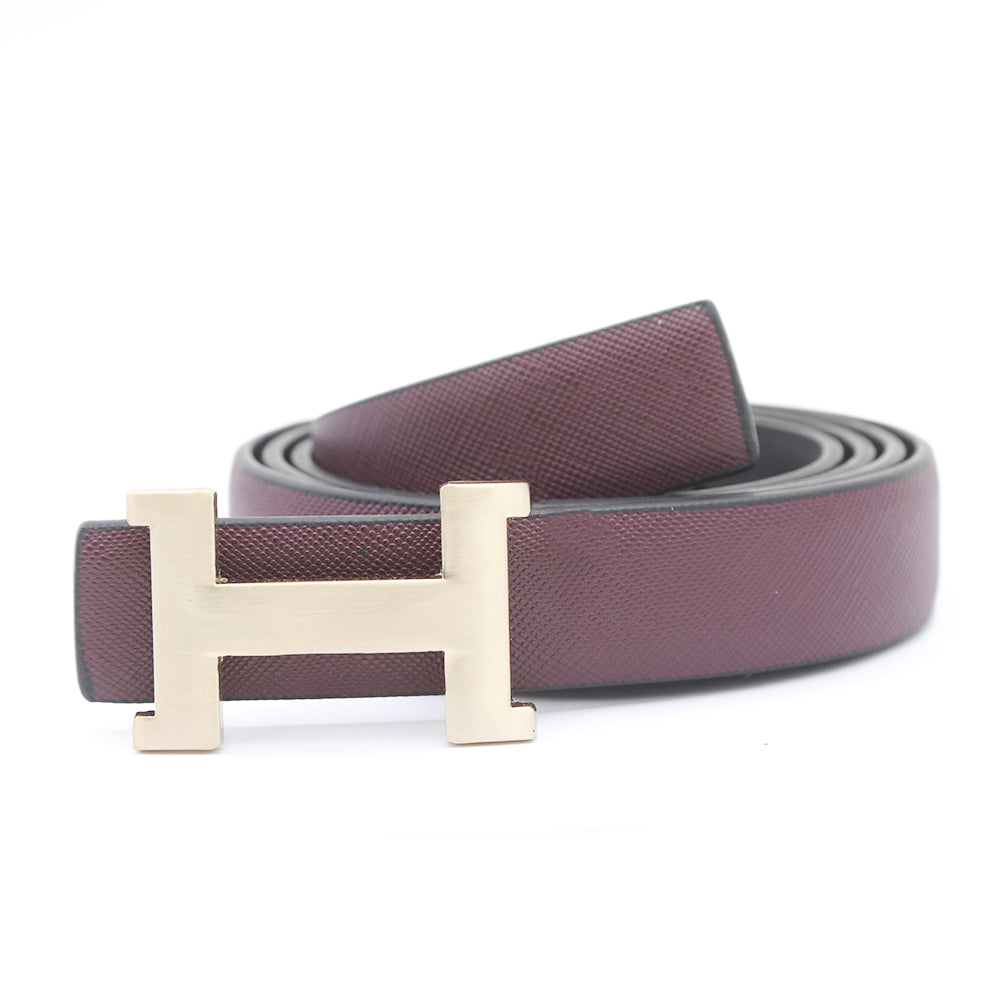 Women's Belt - Maroon, Women, Belts, Chase Value, Chase Value