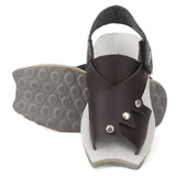 Newborn Boys Peshawari Sandal - Dark Brown, Kids, Newborn Caps, Shoes & Socks, Chase Value, Chase Value
