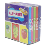 Learning Pocket Library Alphabets, Kids, Kids Educational Books, 6 to 9 Years, Chase Value