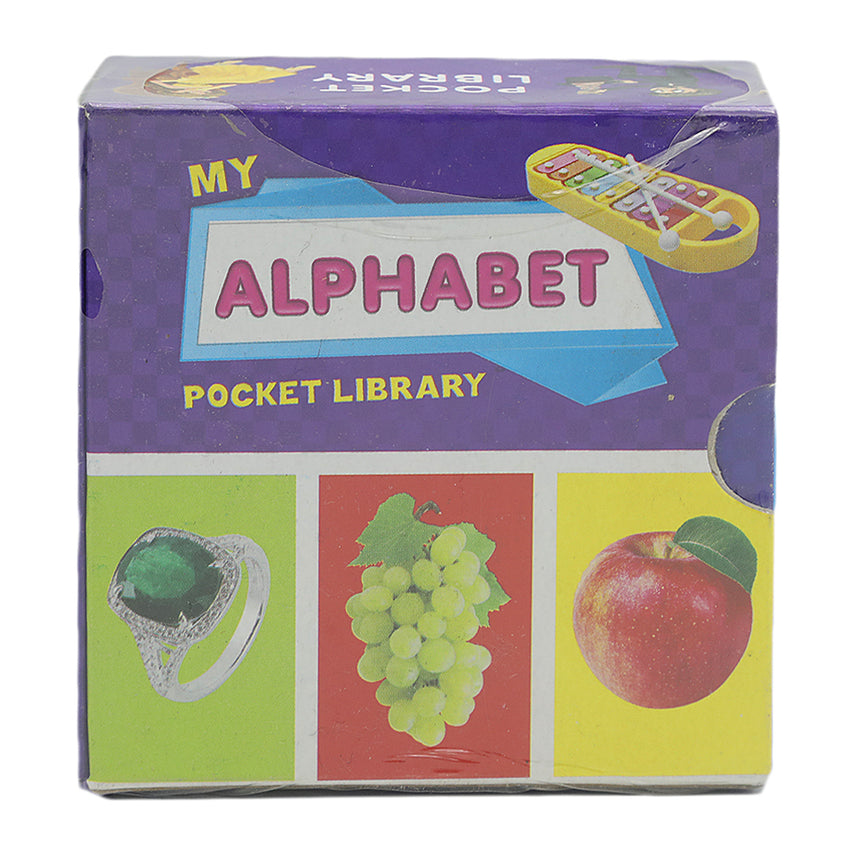 Learning Pocket Library Alphabets, Kids, Kids Educational Books, 6 to 9 Years, Chase Value