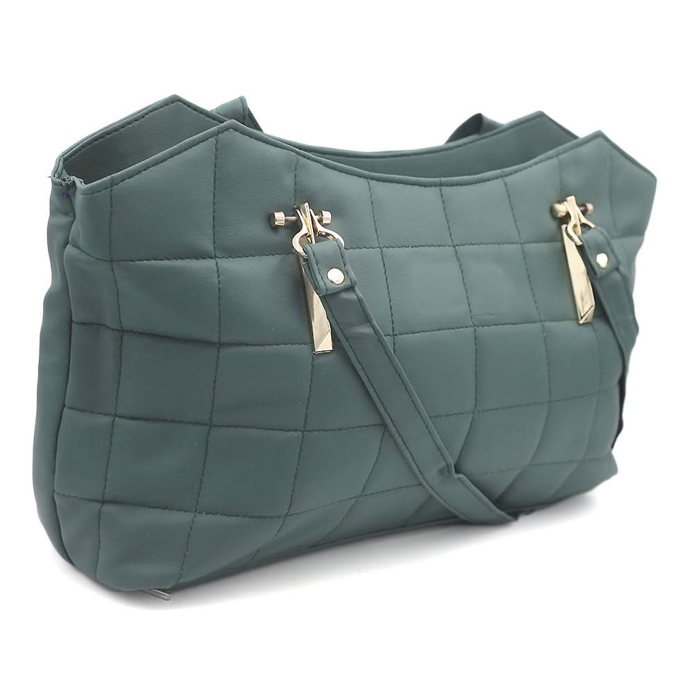 Women's Shoulder Bag H-72 - Dark Green, Women, Bags, Chase Value, Chase Value