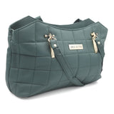 Women's Shoulder Bag H-72 - Dark Green, Women, Bags, Chase Value, Chase Value