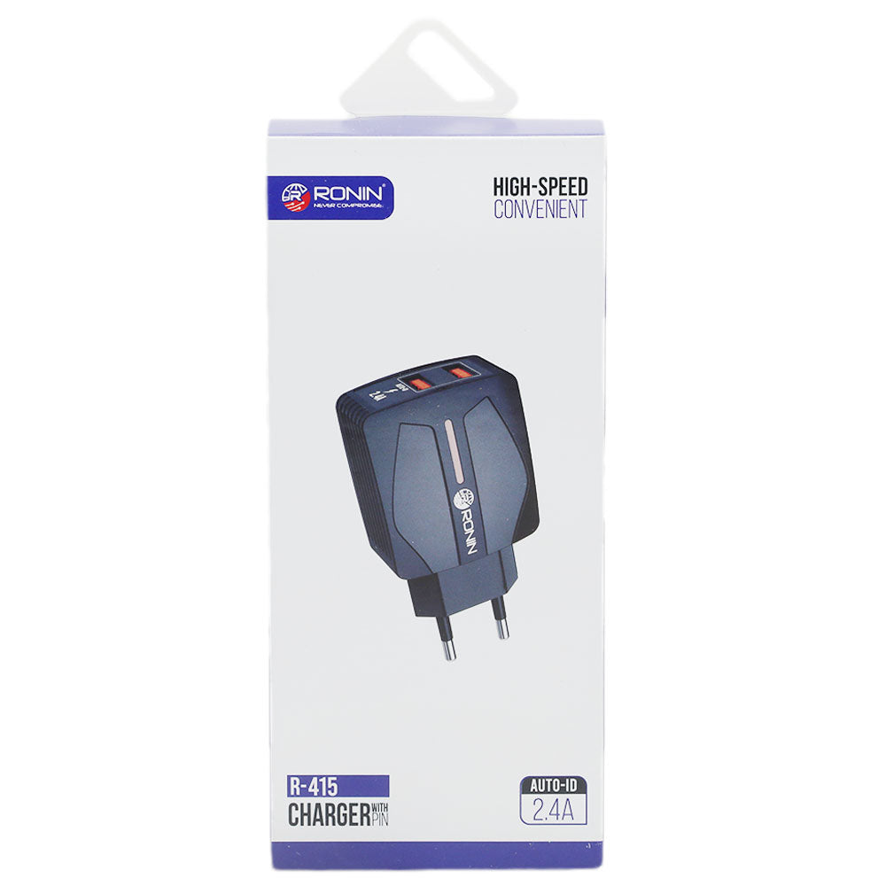 Ronin Charger 2.4 A With Type-C Cable, Home & Lifestyle, Mobile Charger, Ronin, Chase Value