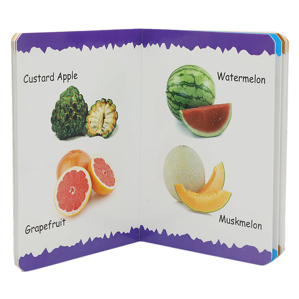 My First Board Fruits, Kids, Kids Educational Books, 3 to 6 Years, Chase Value