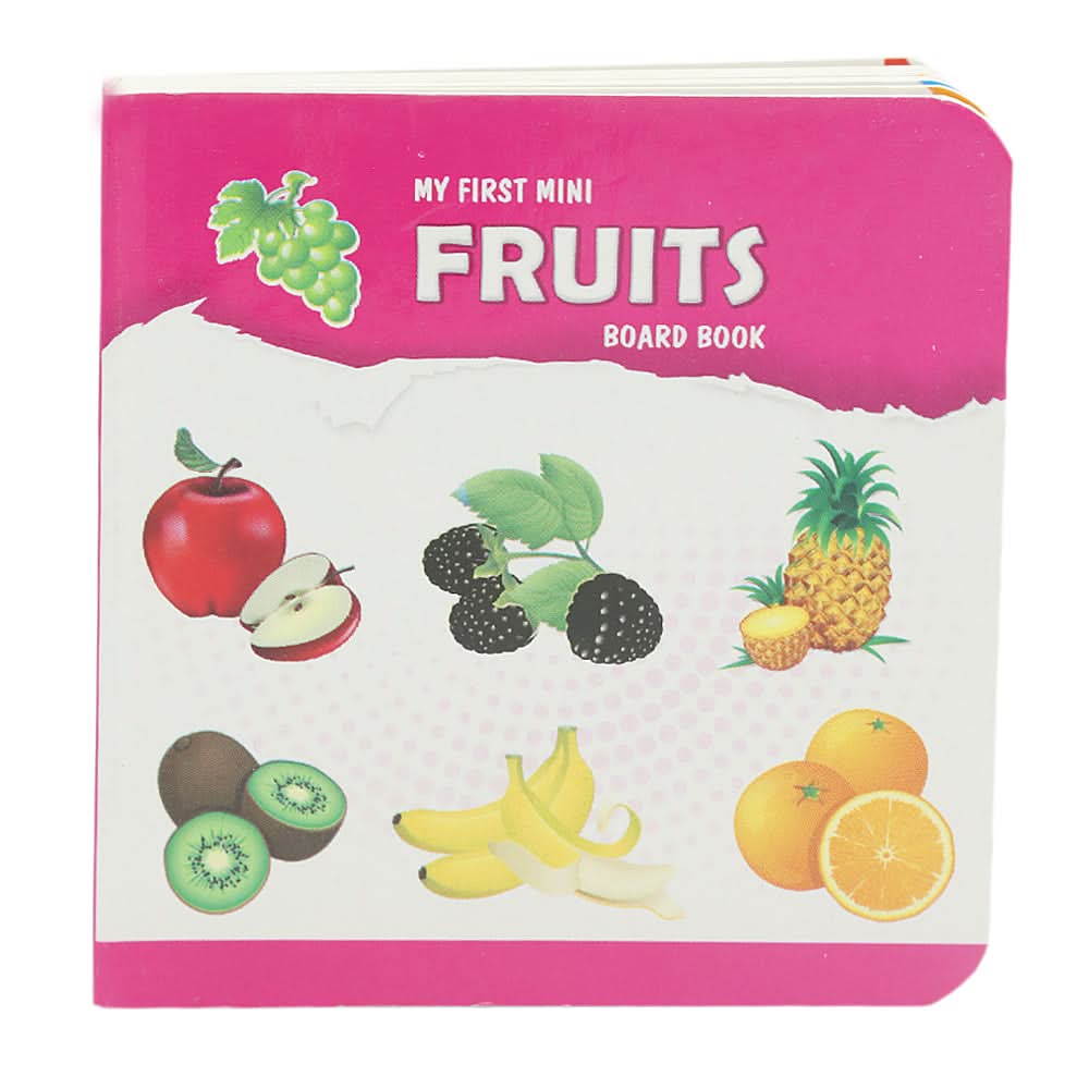 Mini Board Fruits, Kids, Kids Colouring Books, 3 to 6 Years, Chase Value