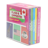 Learning Pocket Library Flags Opposites, Kids, Kids Educational Books, 6 to 9 Years, Chase Value