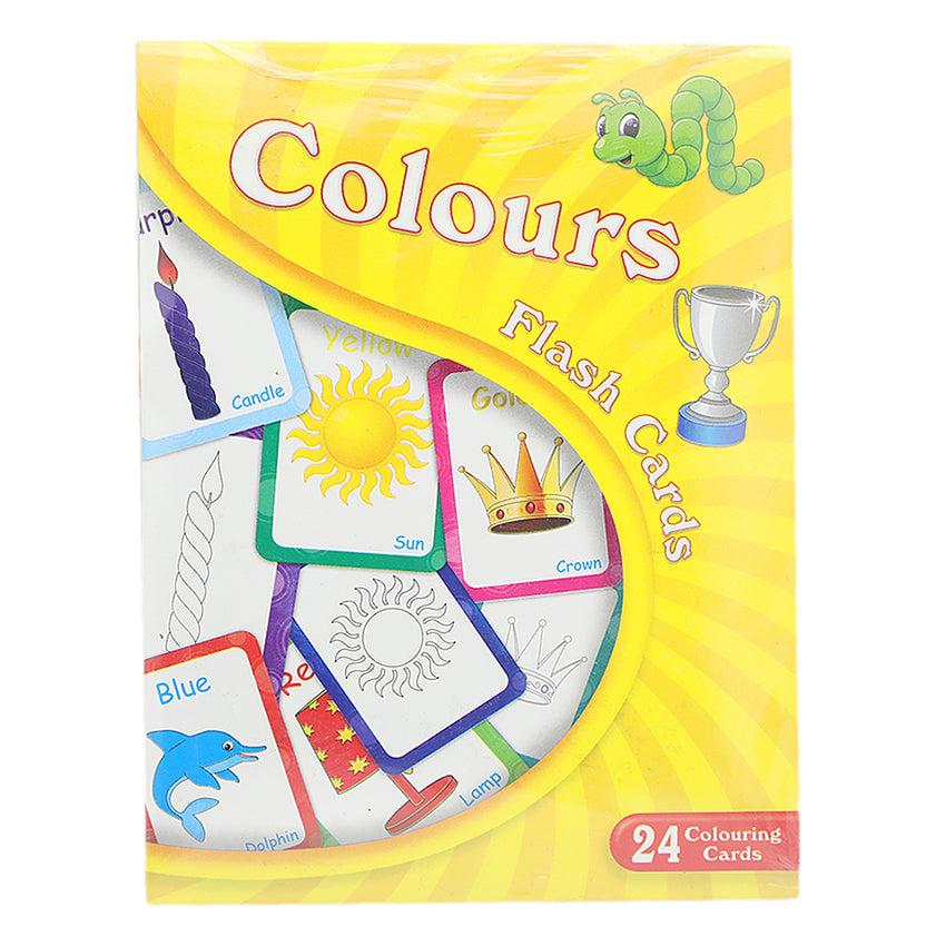 Learning Flash Cards Colors, Kids, Kids Colouring Books, 6 to 9 Years, Chase Value