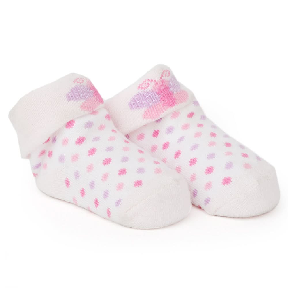 Newborn 2Pcs Booties - D, Kids, Newborn Caps, Shoes & Socks, Chase Value, Chase Value