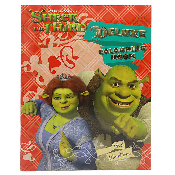 Delux Colouring Book Shrek the Third, Kids, Kids Colouring Books, 3 to 6 Years, Chase Value