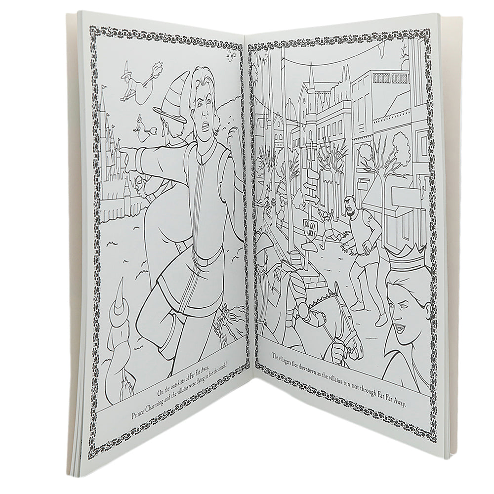 Delux Colouring Book Shrek the Third, Kids, Kids Colouring Books, 3 to 6 Years, Chase Value