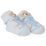 Newborn 2Pcs Booties - A, Kids, Newborn Caps, Shoes & Socks, Chase Value, Chase Value
