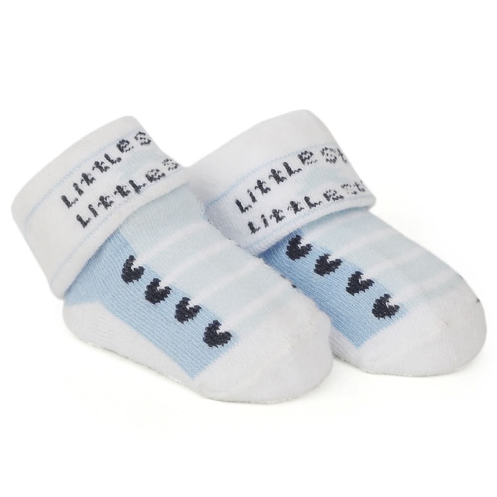 Newborn 2Pcs Booties - B, Kids, Newborn Caps, Shoes & Socks, Chase Value, Chase Value