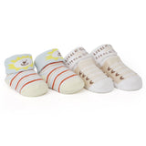 Newborn 2Pcs Booties - C, Kids, Newborn Caps, Shoes & Socks, Chase Value, Chase Value