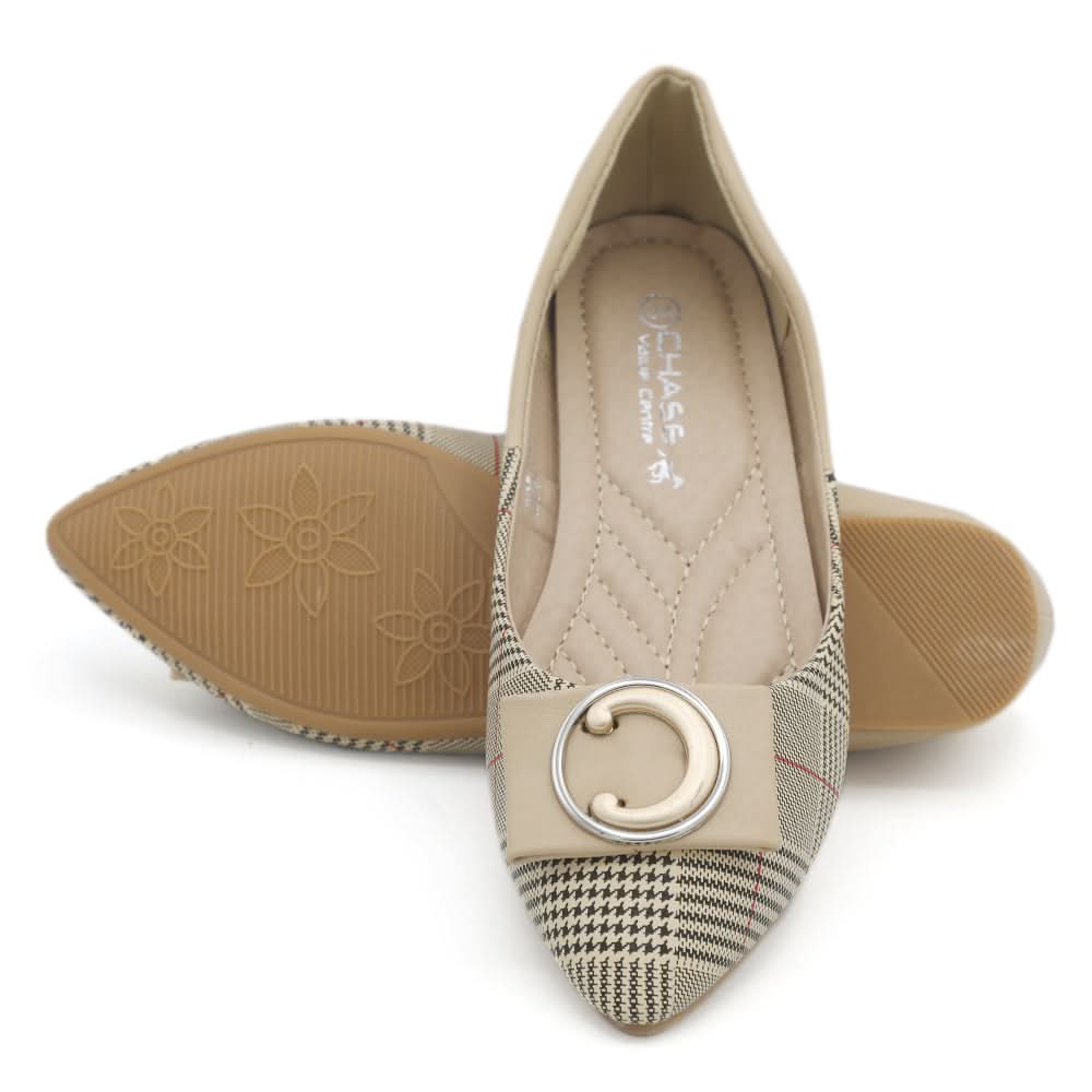 Girls Pumps M992-B1 - Beige, Kids, Pump, Chase Value, Chase Value