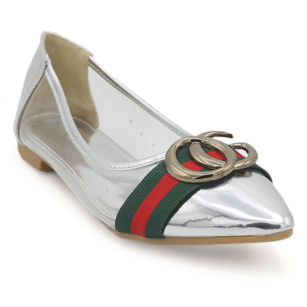 Girls Pumps M992-200 - Sliver, Kids, Pump, Chase Value, Chase Value