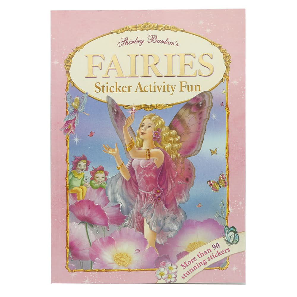 Sticker Fairies Activity Fun, Kids, Kids Colouring Books, 6 to 9 Years, Chase Value