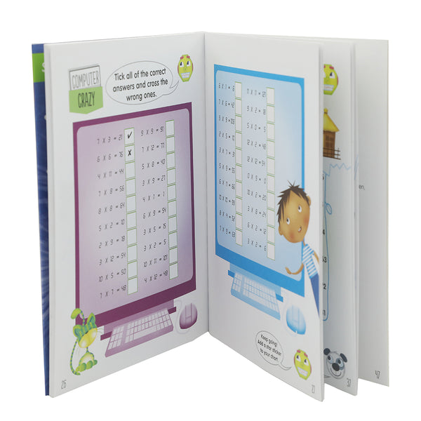 Pocket Practice Time Tables, Kids, Kids Educational Books, 3 to 6 Years, Chase Value