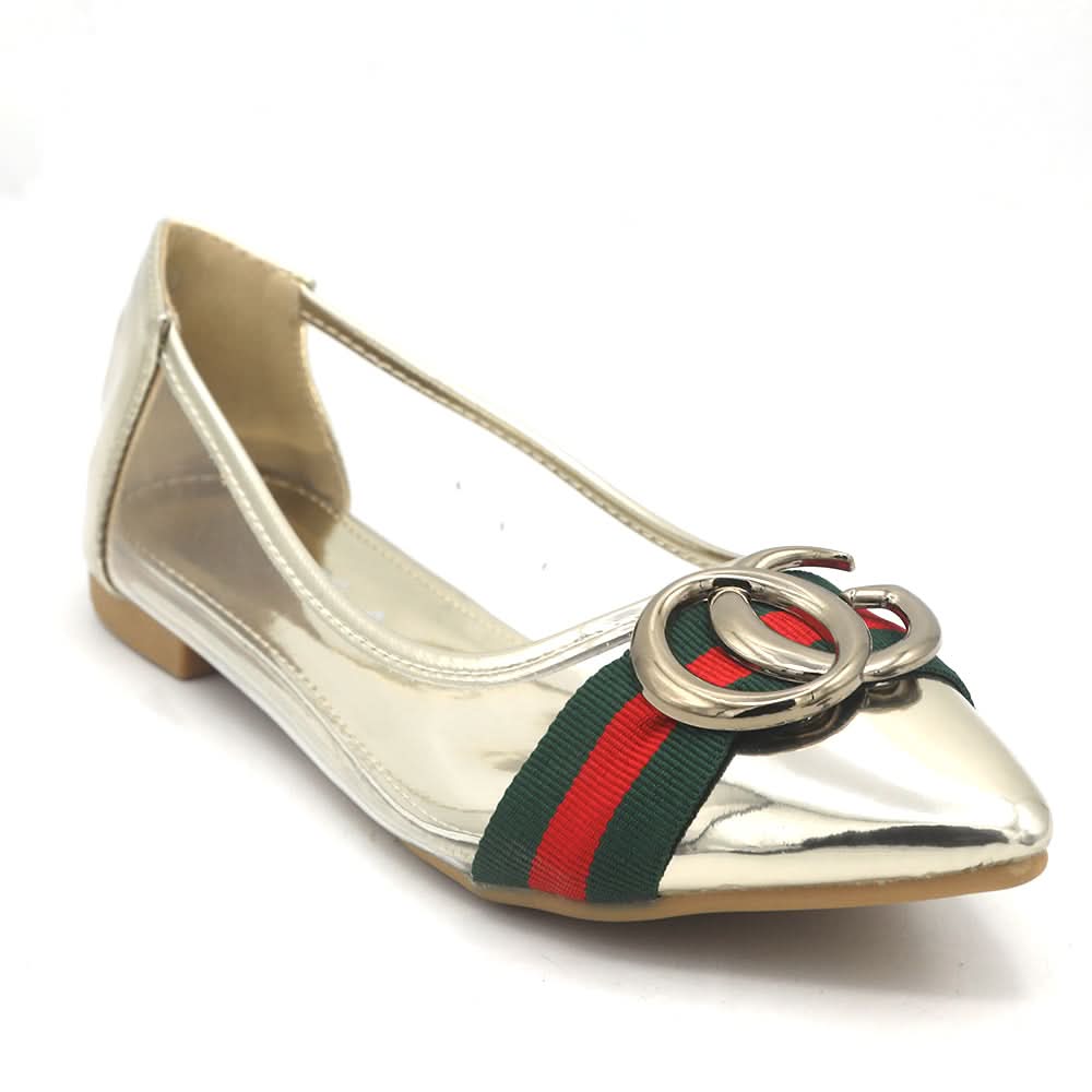 Girls Pumps M992-200 - Golden, Kids, Pump, Chase Value, Chase Value