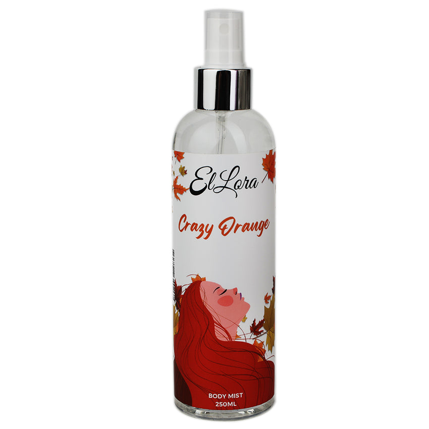 Ellora Body Mist 250ml - Crazy Orange, Beauty & Personal Care, Women Body Spray And Mist, Ellora, Chase Value