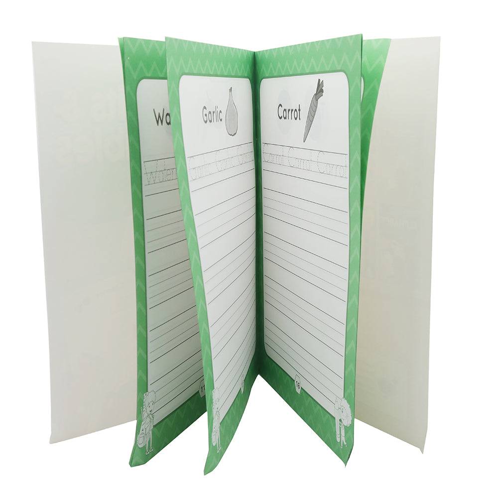 Writing Fun Fruits & Vegetable, Kids, Kids Educational Books, 6 to 9 Years, Chase Value