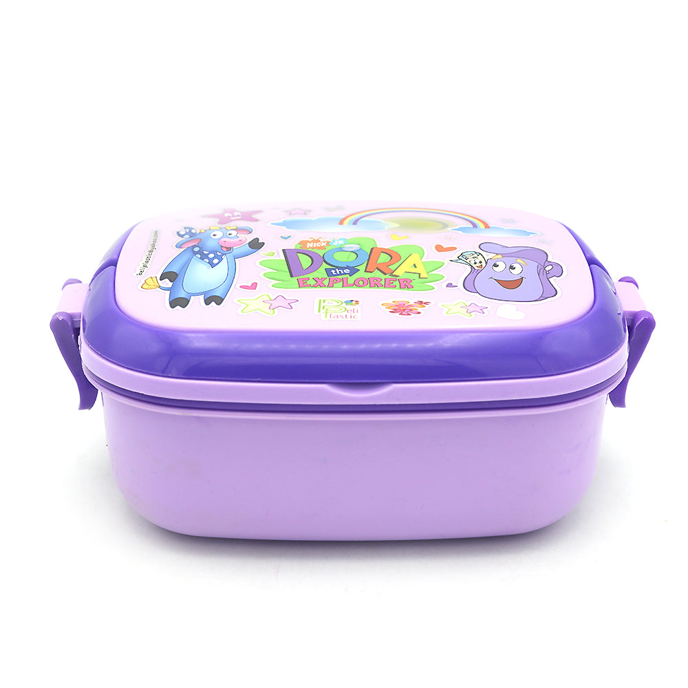 Smart Lunch Box With Spoon - Purple, Kids, Tiffin Boxes And Bottles, Chase Value, Chase Value