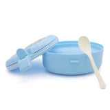 Hunter Lunch Box With Spoon - Blue, Kids, Tiffin Boxes And Bottles, Chase Value, Chase Value