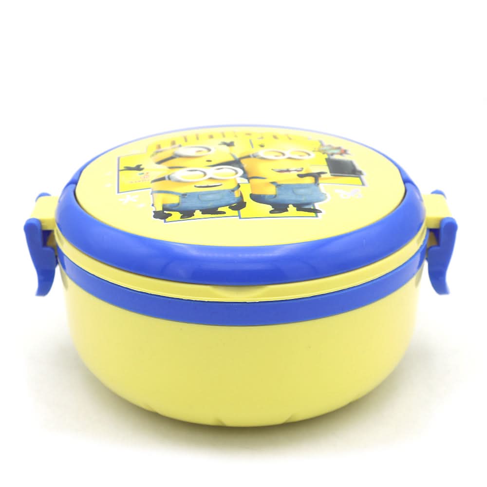 Joy Lunch Box With Spoon - Yellow, Kids, Tiffin Boxes And Bottles, Chase Value, Chase Value
