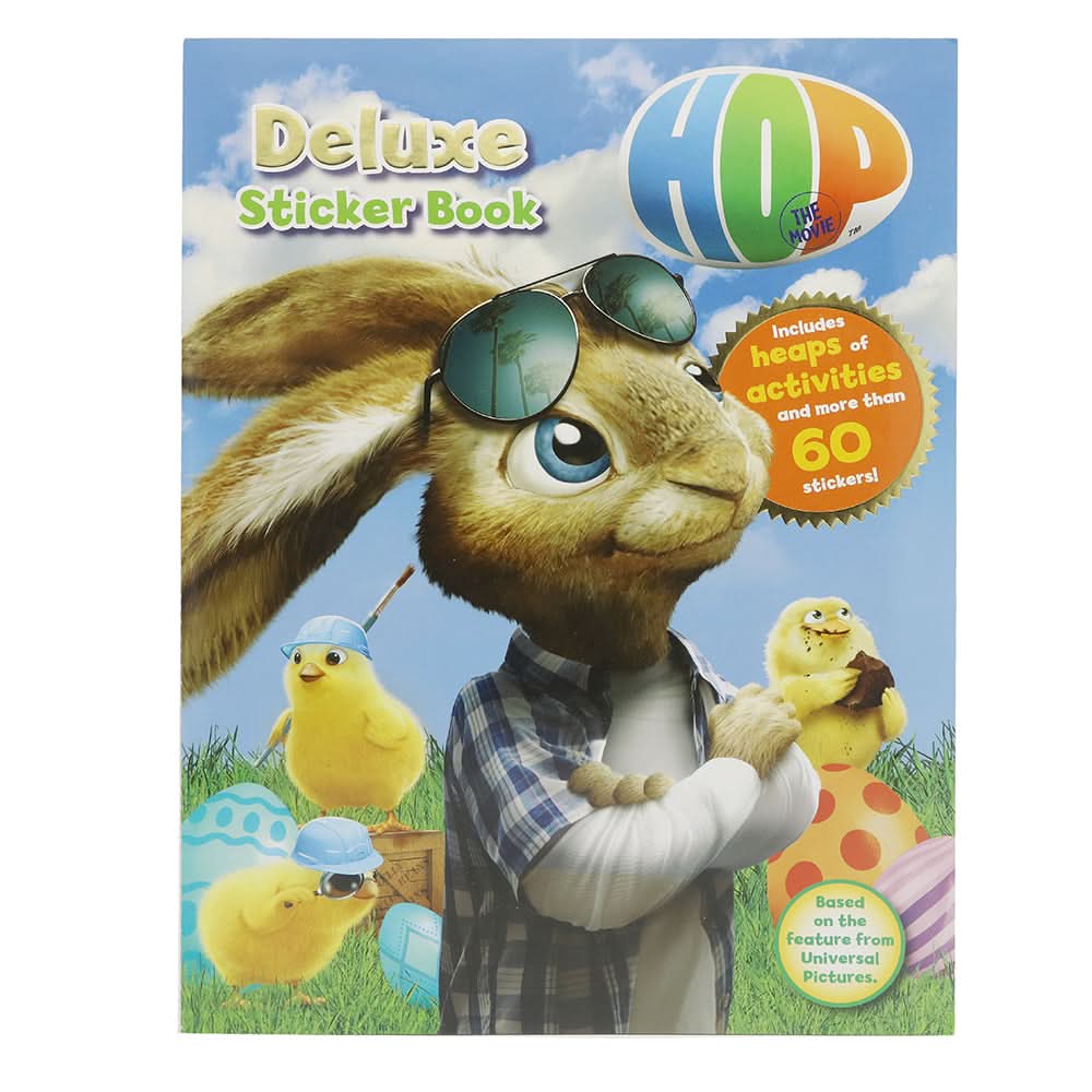Sticker Hop Deluxe, Kids, Kids Colouring Books, 6 to 9 Years, Chase Value