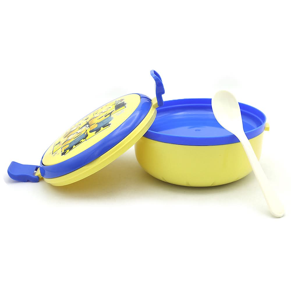 Joy Lunch Box With Spoon - Yellow, Kids, Tiffin Boxes And Bottles, Chase Value, Chase Value