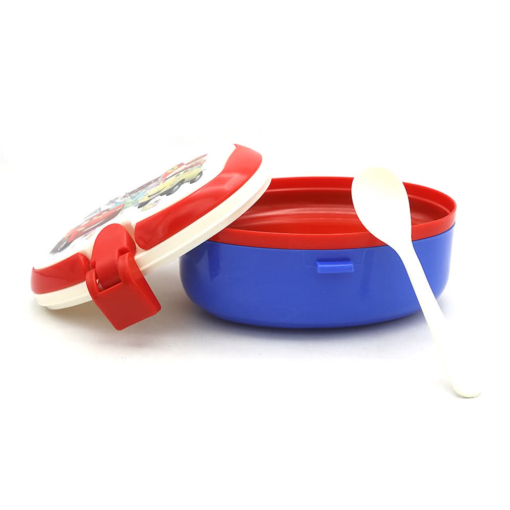 Hunter Lunch Box With Spoon - Royal Blue, Kids, Tiffin Boxes And Bottles, Chase Value, Chase Value