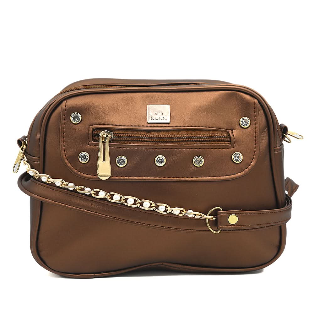 Women's Shoulder Bag 7656 - Coffee, Women, Bags, Chase Value, Chase Value