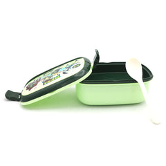Smart Lunch Box With Spoon - Green, Kids, Tiffin Boxes And Bottles, Chase Value, Chase Value