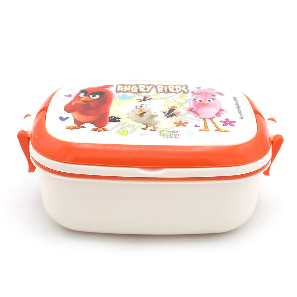 Smart Lunch Box With Spoon - Orange, Kids, Tiffin Boxes And Bottles, Chase Value, Chase Value